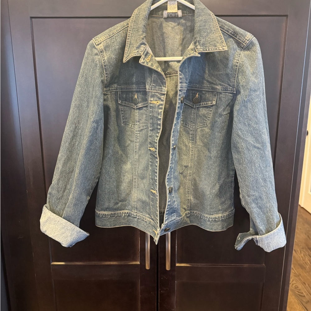 LOFT Classic Blue Denim Jacket